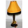 Image 1 : Lamp With Yellow Shade18" Tall