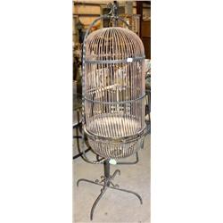 Large Wrought Iron Bird Cage