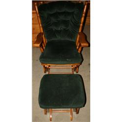 Rocking Chair & Rocking Foot Stool