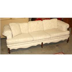 1 White Sofa
