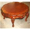 Image 1 : Round Wood Designed Coffee Table