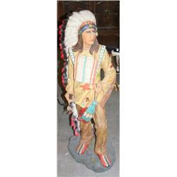 Indian Statue 4 ft Tall