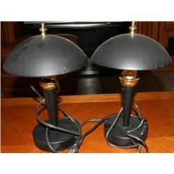 Two Black Lamps