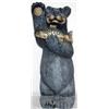Image 1 : Statue Of A Bear With A Fish That Says Welcome