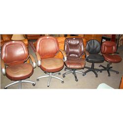 5 Office Chairs - TIMES THE MONEY