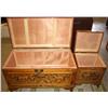 Image 2 : Set of Big and Little Cedar Chests