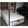 Image 1 : Queen Bed with Mattress and Boxspring