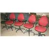 Image 1 : Lot of 5 Office Chairs