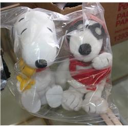 Snoopy Coin Bank & Stuffed Animal