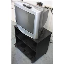 Magnavox 21" TV w/ Stand & Remote