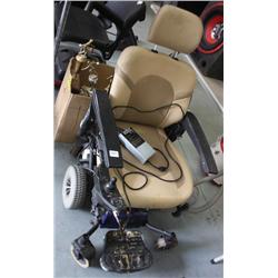 Golden Electric Scooter