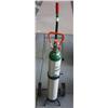 Image 1 : Oxygen Tank w/ Roll Around  Cart