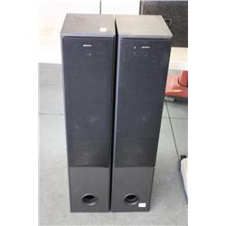 Lot of 2 Sony Speakers