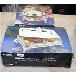 Davco Silver Serving Trays