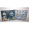 Image 1 : 2 Dallas Cowboy Framed Posters With 25 Cards