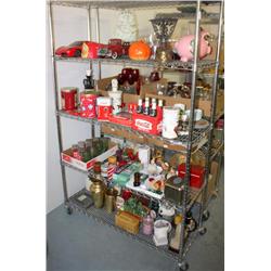 Rack Lot of Misc Items