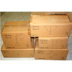 5 Boxes Of New Lighting Fixtures- TIMES MONEY