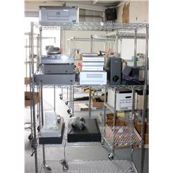 Rack of Misc Electronics