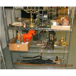 Rack Lot of Misc. Collectibles