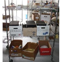 Rack Lot of Misc Items