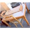 Image 1 : Dining Table w/ 2 Chairs