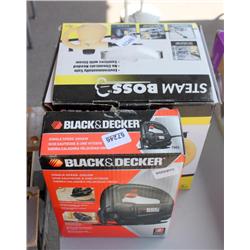 Black & Decker Jigsaw & a Steam Boss