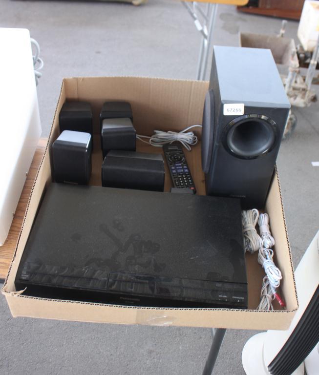 Panasonic DVD Player w/ Speakers