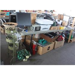 Table Lot of Misc. Electronics & More