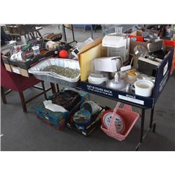 Table Lot of Misc. Items