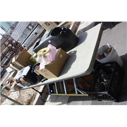 Table Lot of Misc Tools & Appliances