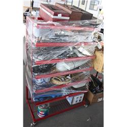 Rack oF Misc Items