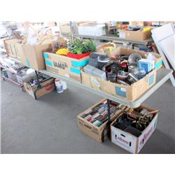 Table Lot of Misc Items
