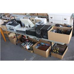 Table Lot of Misc Electronics