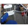 Image 2 : Lot- Handicap Shower Chair, Walker, Desk Chair