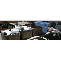 Table Lot of Light Fixtures