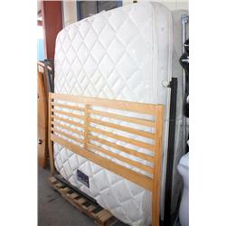Bed Mattress w/ Headboard