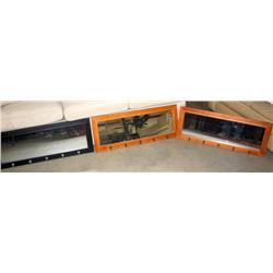 Lot of 3 Dublin Pub Mirrors with Hooks