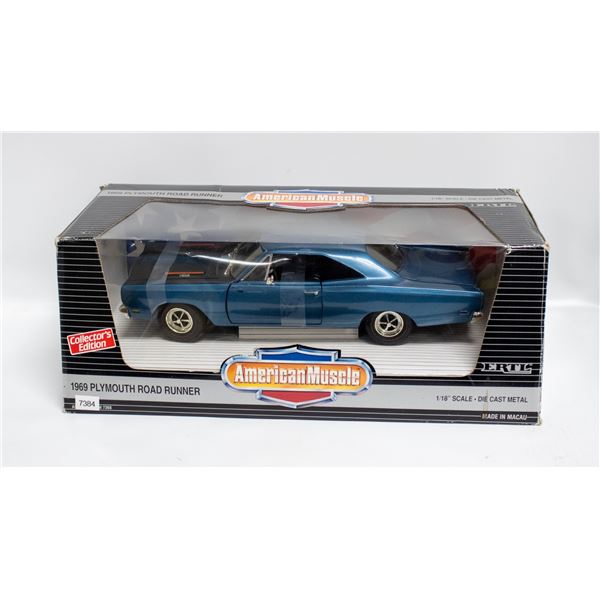 AMERICAN MUSCLE 1969 ROAD RUNNER BLUE