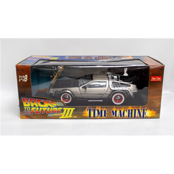 SUNSTAR BACK TO THE FUTURE III DELOREAN, BRUSHED