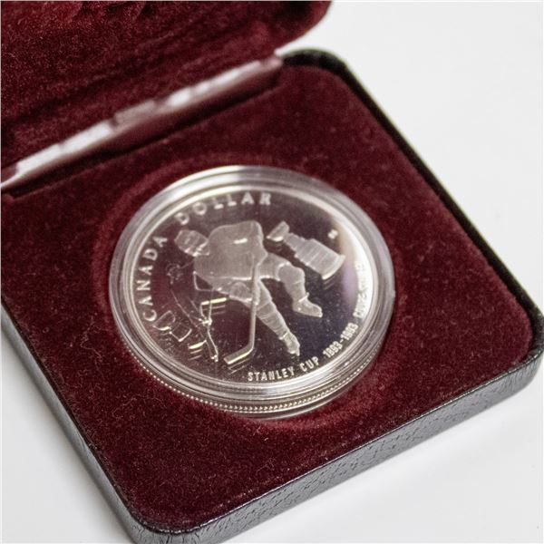 SILVER CANADIAN DOLLAR BOXED 100 YEARS OF STANLEY