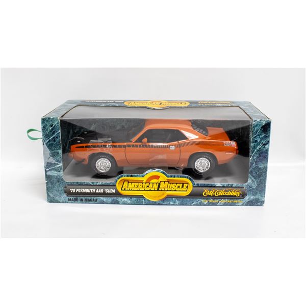 AMERICAN MUSCLE 1970 PLYMOUTH CUDA AAR ORANGE