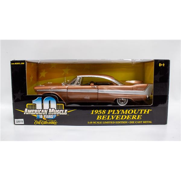 AMERICAN MUSCLE 1958 PLYMOUTH BELVEDERE LIGHT