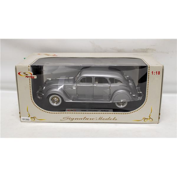 SIGNATURE MODELS 1936 CHRYSLER AIR FLOW SILVER