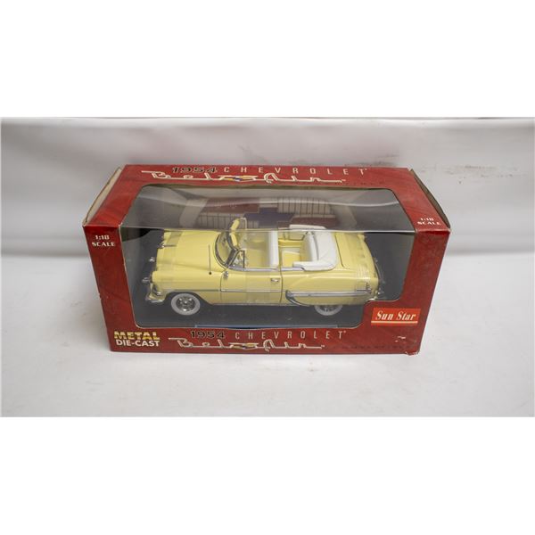 SUNSTAR 1954 CHEV BELAIR CONVERTIBLE YELLOW