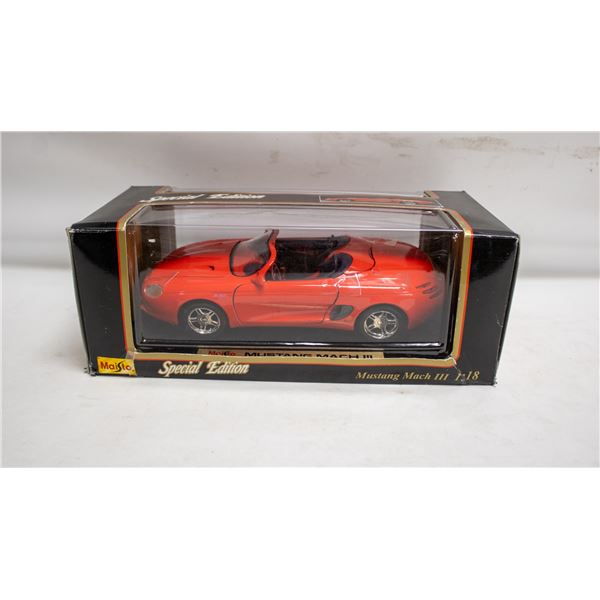 MAISTO MUSTANG MACH 111 CONVERTIBLE RED