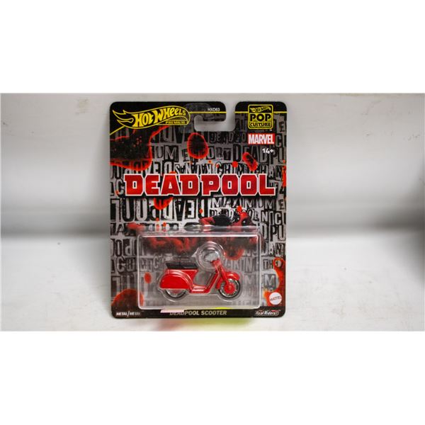 HOTWHEELS PC DEADPOOL SCOOTER