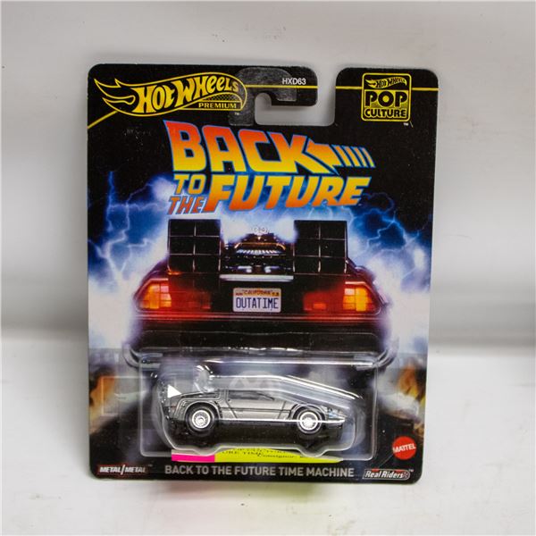 HOTWHEELS POP CULTURE BACK TO THE FUTURE TIME