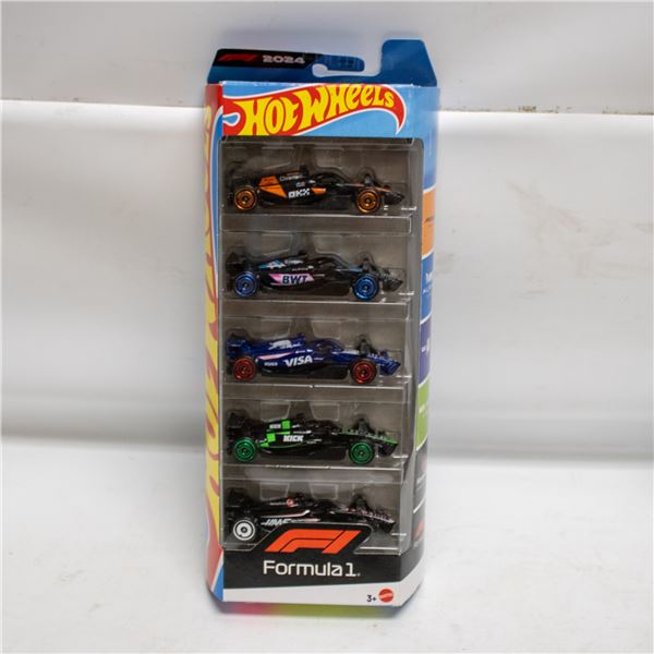 HOTWHEELS 5 PACK F1