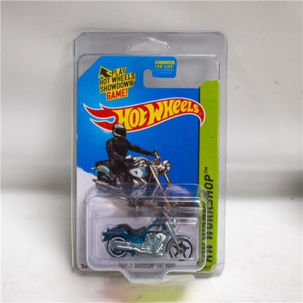 HOTWHEELS SUPER TH HARLEY DAVIDSON FAT BOY