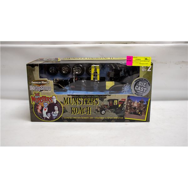 AMERICAN MUSCLE BODYSHOP THE MUNSTERS 1:18 SCALE